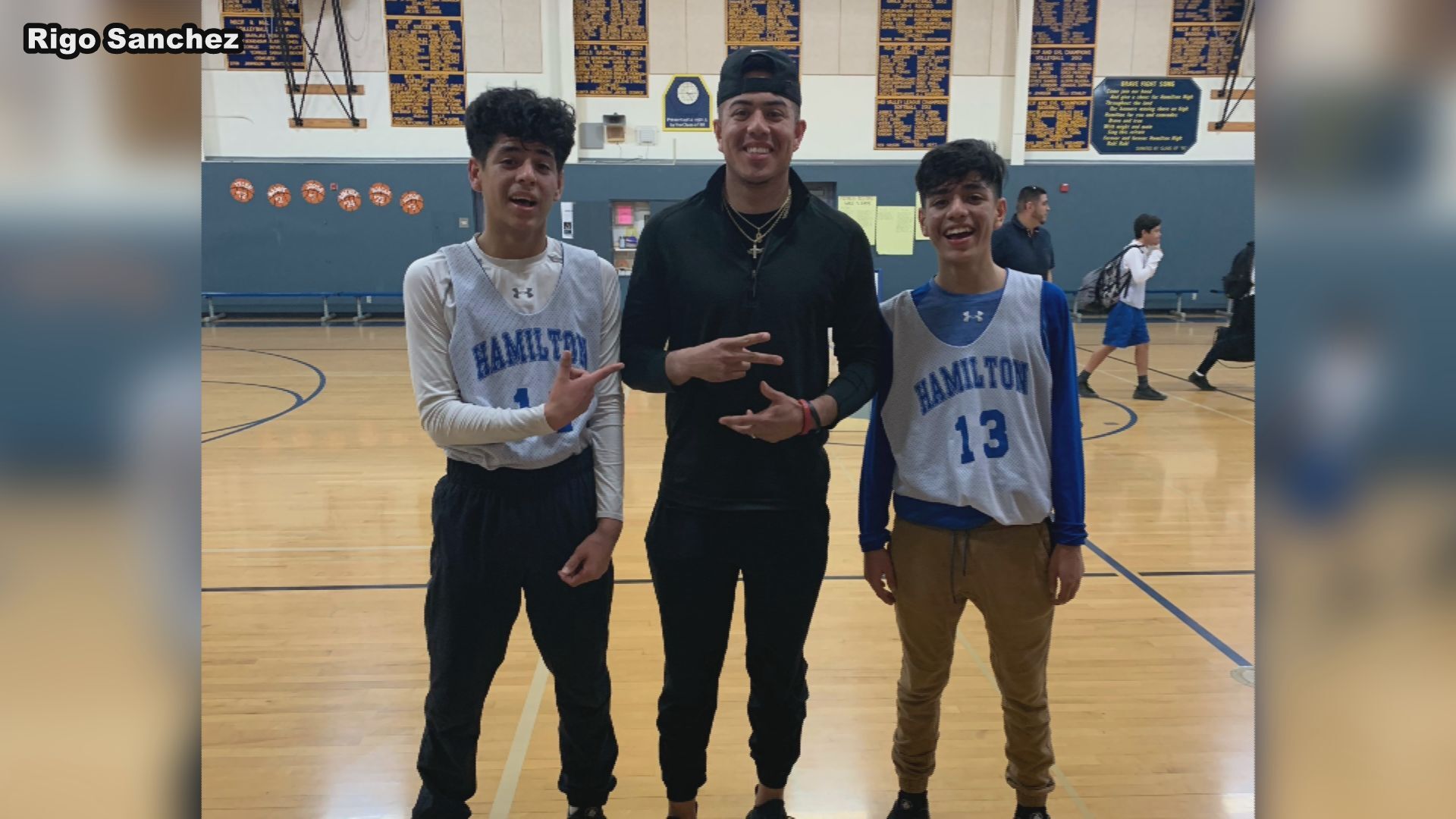 Diego, Rigo and Omar Sanchez